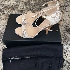 Snakeskin Giuseppe Zanotti Taz 100 Anthony